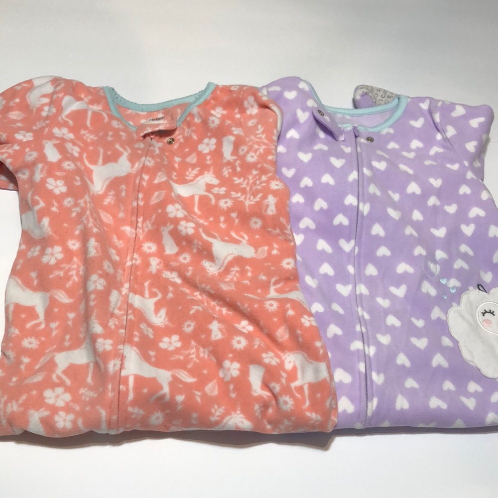 Carter’s 3T fleece footed pj